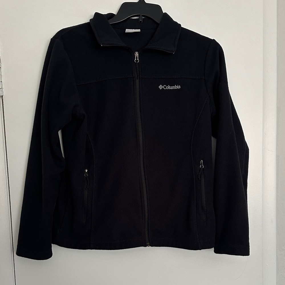 Columbia Black Full-Zip Fleece Jacket